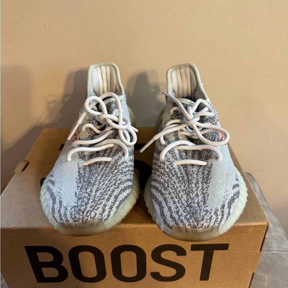 Yeezy Boost Sneakers - Gray and White